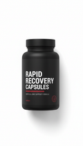 Rapid Recovery Capsules Matte Black Bottle