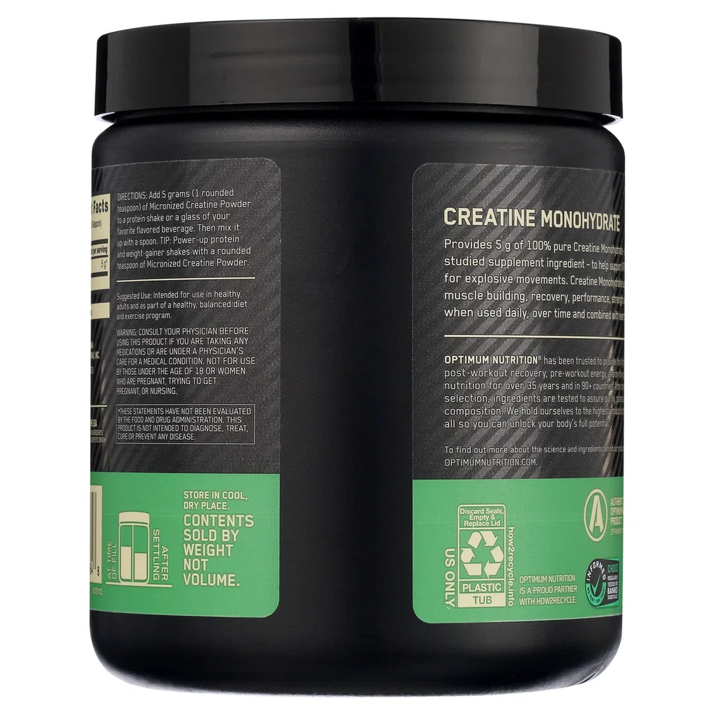 Creatine Monohydrate Powder by Optimum Nutrition 60 Servings
