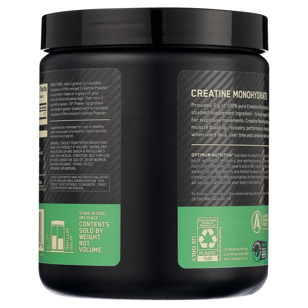 Creatine Monohydrate Powder by Optimum Nutrition 60 Servings