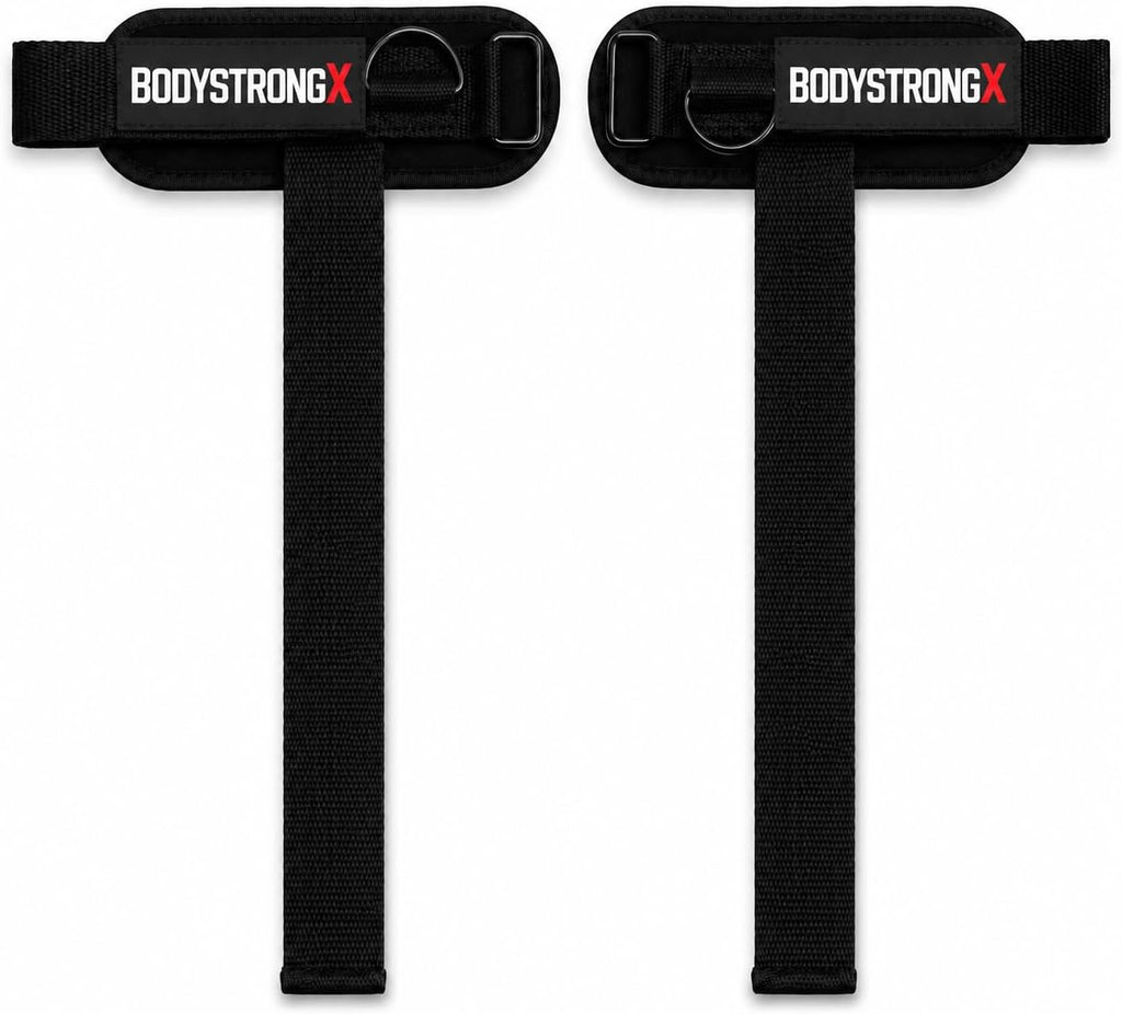 GripLink Weight Lifting Straps with D-Ring – Heavy Duty Wrist Straps with Anti-Slip Silicone Grip, Adjustable Support for Deadlifts, Pull Ups, Powerlifting, Rows, Cable Machines & Strength Training (1 Pair)