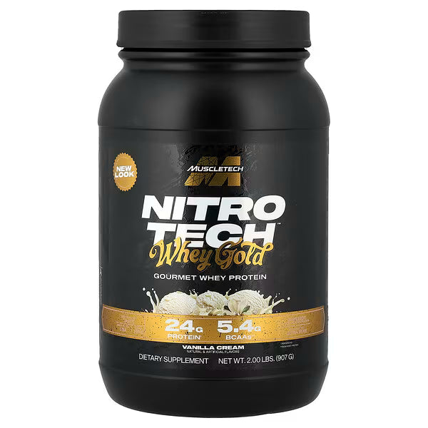 NITROTECH WHEY GOLD 2LBS 30 SERVINGS BY MUSCLETECH