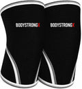 5MM Elbow Sleeves for Weightlifting, Powerlifting & Strength Training, Compression Elbow Support for Bench Press, Squats, Cross Training & Gym Workouts, Neoprene Elbow Brace for Men & Women (Pair)