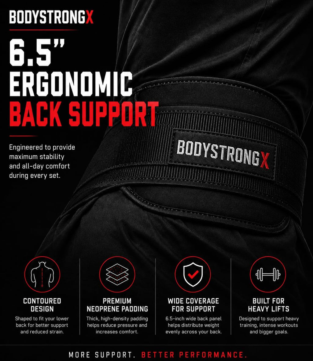 Dip Belt with Steel Chain for Weightlifting – Heavy Duty Weight Belt for Dips, Pull-Ups, Chin-Ups, Belt Squats & Strength Training – Adjustable Neoprene Padded Support for Men & Women (Black)