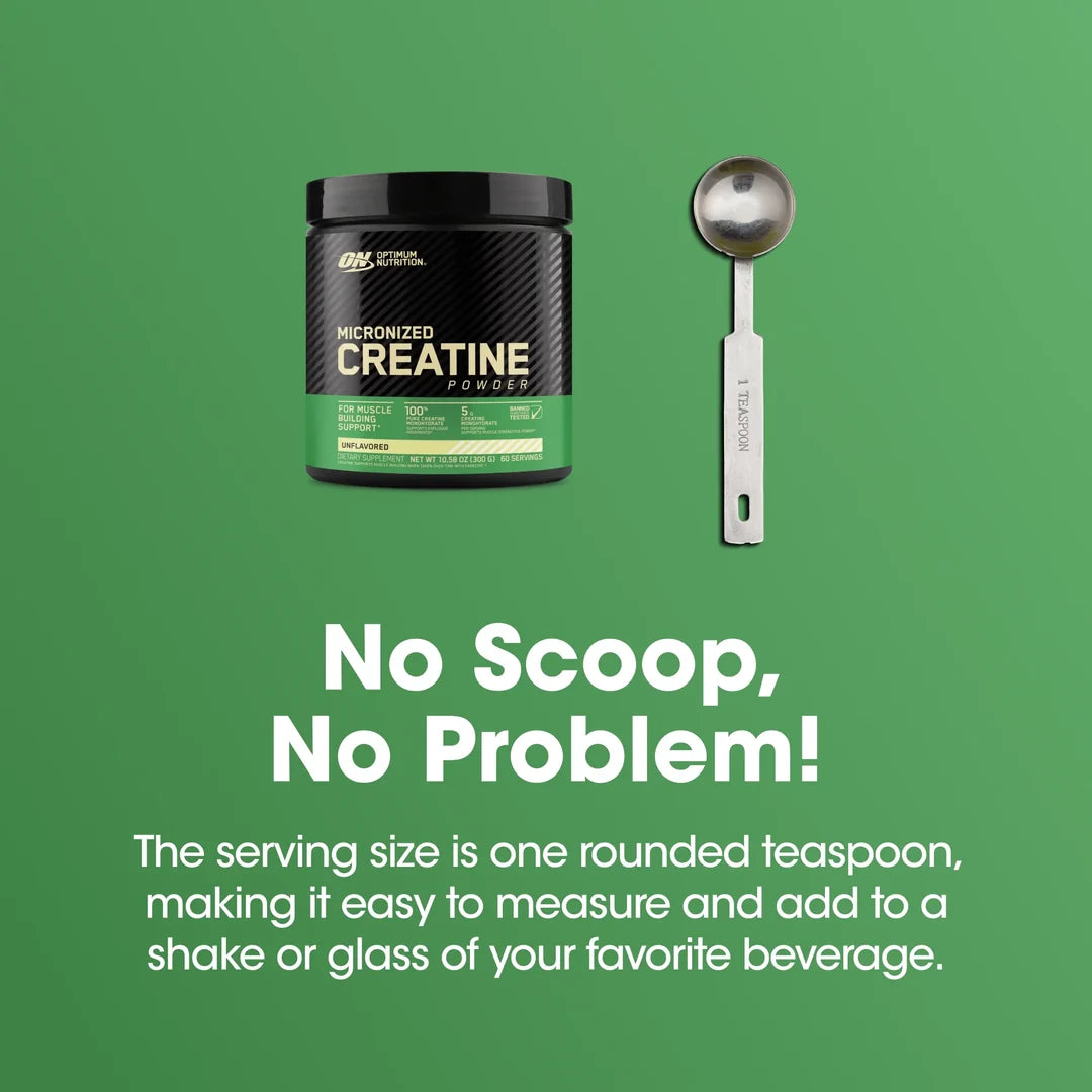 Creatine Monohydrate Powder by Optimum Nutrition 60 Servings