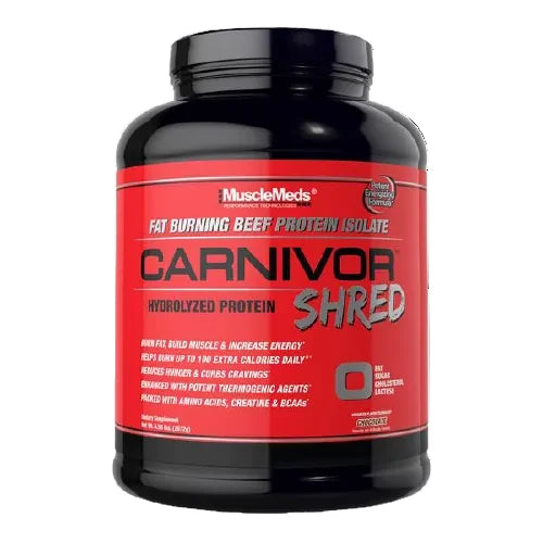 CARNIVOR SHRED 4.5LBS 56 SERVINGS BY MUSCLEMEDS