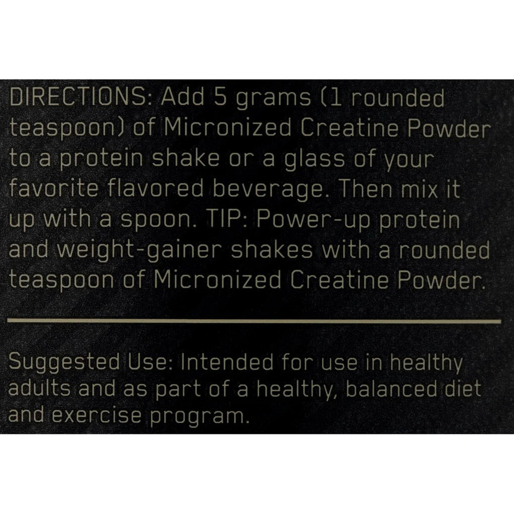 Creatine Monohydrate Powder by Optimum Nutrition 60 Servings