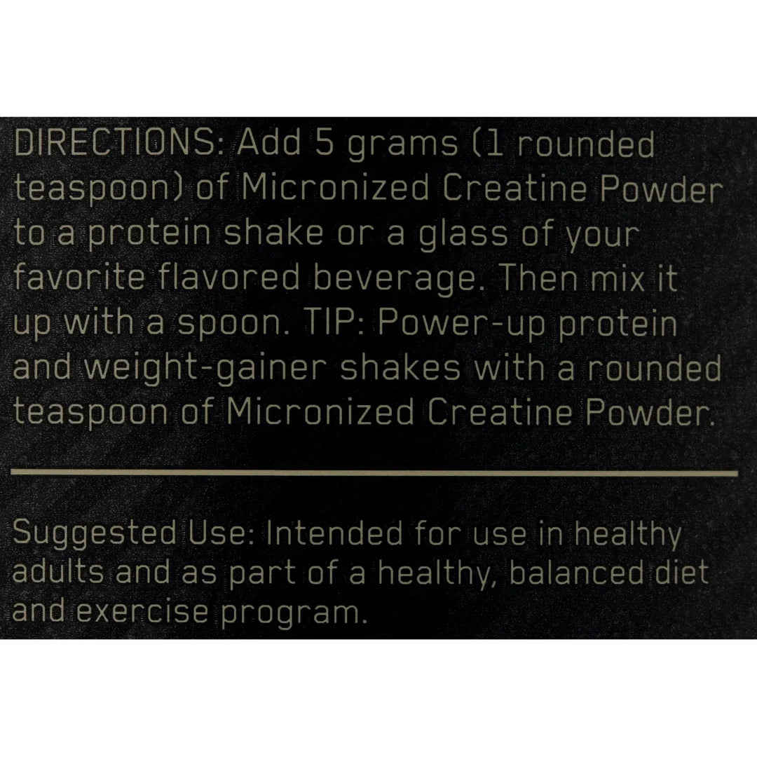 Creatine Monohydrate Powder by Optimum Nutrition 60 Servings